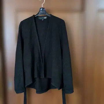 저스트 카발리 블랙 가디건 36