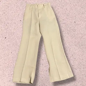 little suzie 리틀스지 플레어 팬츠 슬릿 아이보리