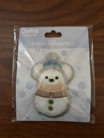 더피&프렌즈의 시크릿 오브 스노위데이 헤어패치 눈사람