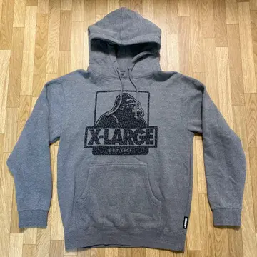 X-LARGE 그레이 후드티 S 사이즈