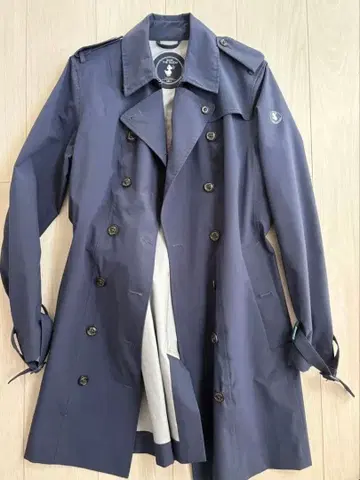 SAVE THE DUCK PRO-TECH 트렌치코트 사이즈 2 네이비