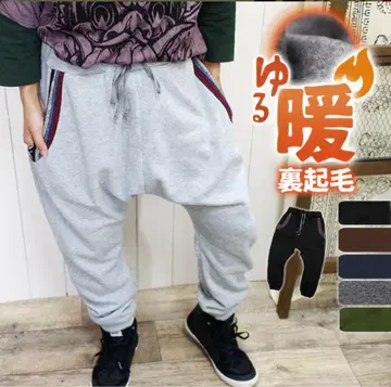 사루엘 팬츠 이지 팬츠 에스닉 동양풍 속기모 남녀 공용