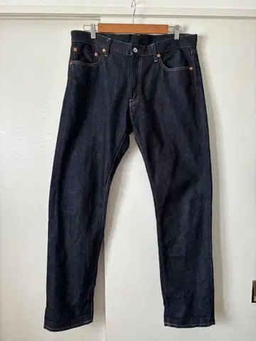 유니클로 셀비지 청바지