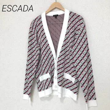 ESCADA 에스카다 올 패턴 가디건
