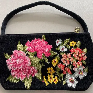 페이러 꽃 패턴 백