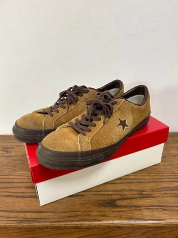 [ 미사용 ] 컨버스 ONE STAR J SUEDE 50주년 한정품
