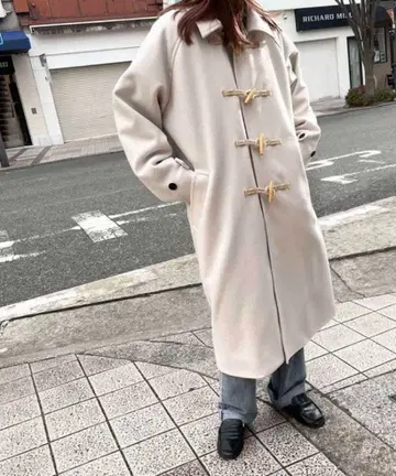 새상품 BONAPPETIT(보나페티) 멜톤 더플 코트