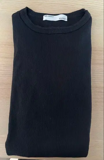 RIB LONGSLEEVE T-SHIRT 라빠르망