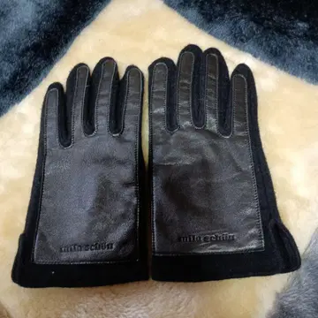 mila schon 밀라 쇤 울 가죽 블랙 장갑