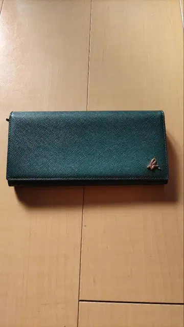 애니에스베 롱 지갑 그린
