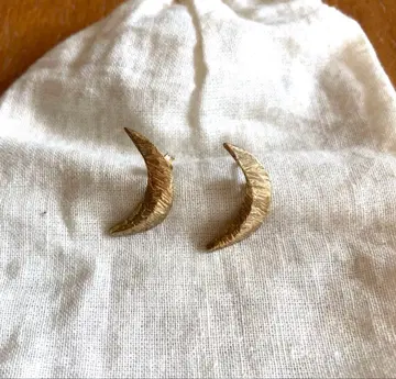 RUS JEWELRY 초승달 귀걸이
