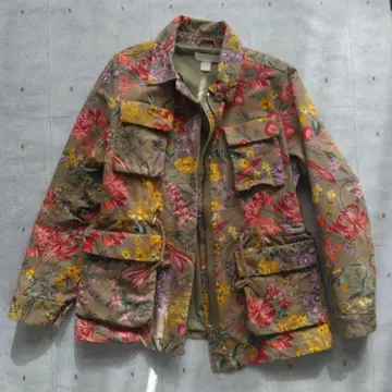 꽃무늬 밀리터리 자켓 M 사이즈