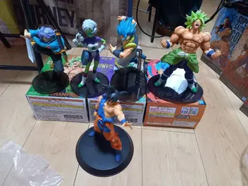 드래곤볼 액션 피규어 세트