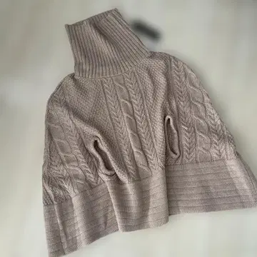 새상품 deux mille ans (두밀앙스) 판초 니트