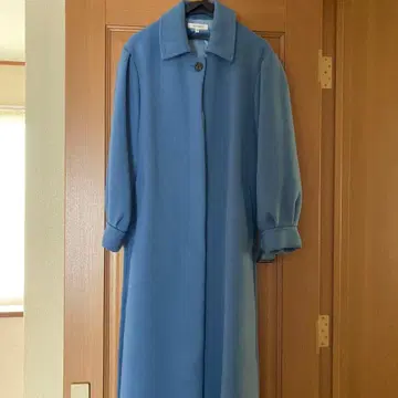 MOUSSY 블루 롱 코트 FREE 사이즈