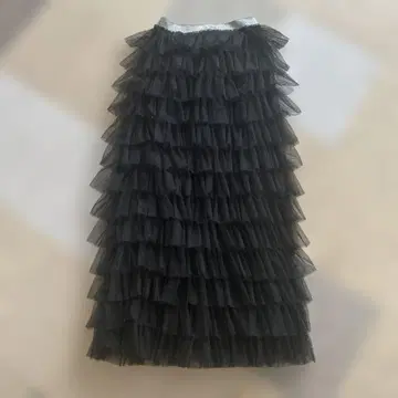 mietto 튤 롱 스커트 S 사이즈