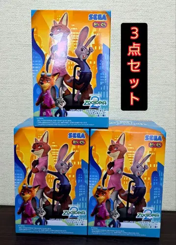 주토피아 2 / 프리미엄 피규어 / 주디 & 닉 (3개 세트)