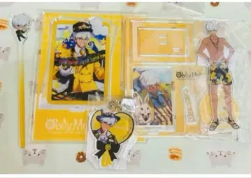 오베이미 마몬 아크릴 스탠드 3개 룸 키 사진 프롭스