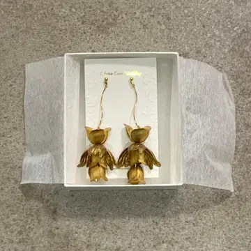 [새상품급] 플라워 귀걸이/놋쇠 귀걸이/웨딩 귀걸이/브라이덜 액세서리