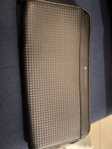 STUDIO CASSIO 블랙 장지갑