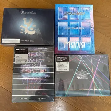 Snow Man 라이브 투어 Blu-ray 4점 세트