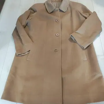 캐시미어 100% 롱 코트 전일본 여성 아동복 공업 조합 연합회