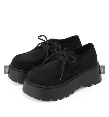 GRL 통굽 스웨이드 신발