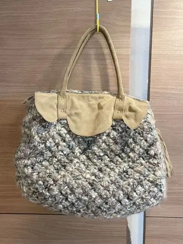 미사용품 LeApiOperaie 숄더백 니트