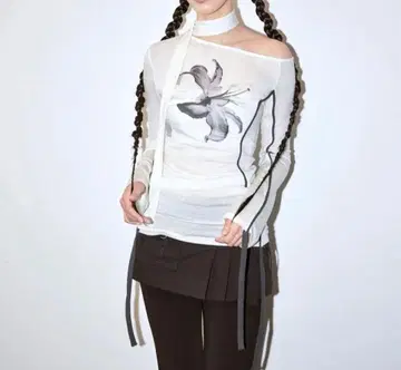 elfelfelfarchives LILY SCARF TOP 시즈니룩