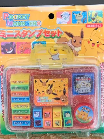 포켓몬스터 미니 스탬프 세트
