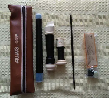 [ 중고 ] Aulos 테너 리코더 케이스 포함