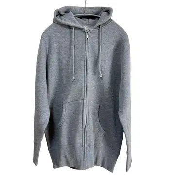 N-588 새상품급 루프 휠러 그레이 집업 후드티 두꺼운 원단