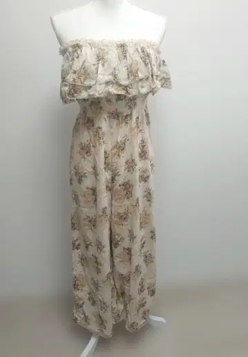 스나이델!! 플로럴 패턴 오프숄더 살로펫