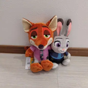 주토피아2 페어 봉제 인형