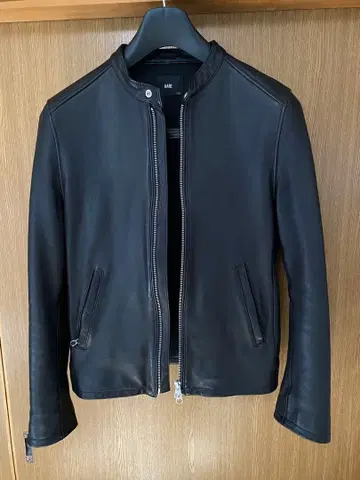 HARE 블랙 가죽 자켓 L