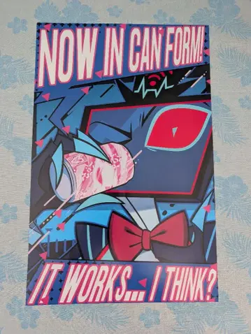 Hazbinhotel Vox Love Potion Poster