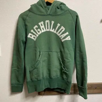 T.M.T BIGHOLIDAY 그린 후드티