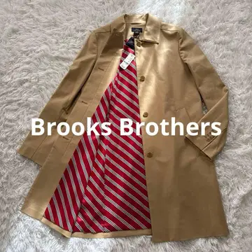 택 포함 브룩스브라더스 346 스텐칼라 코트 6 스트라이프