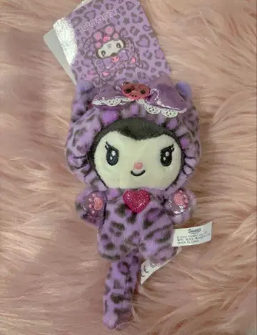 쿠로미 마스코트 홀더 산리오 갸루 고양이