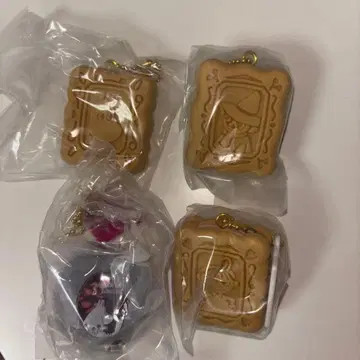 무민 쿠키 가챠가챠 4세트