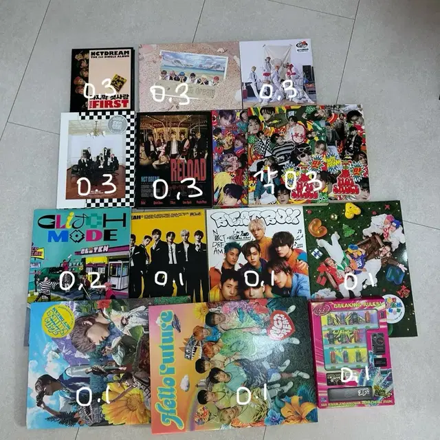 엔시티드림 개봉 앨범