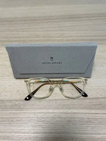 Zoff & UNITED ARROWS 클리어 프레임 안경
