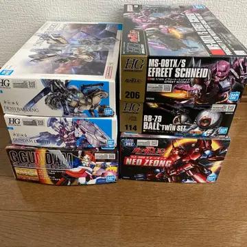 건담 프라모델 정리