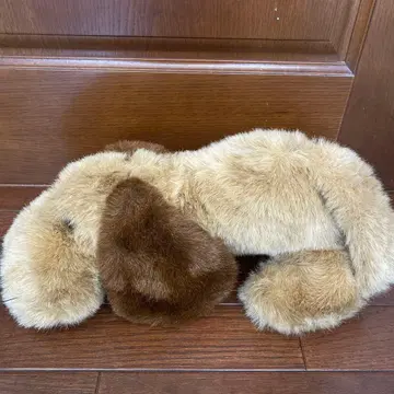 개 모양 봉제 인형 본체