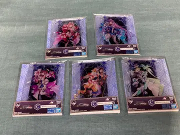 마크로스 델타 제일복권 C상 아크릴 스탠드 발키리 5종 세트