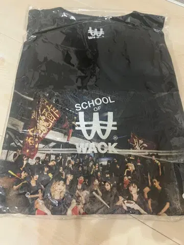 WACK SCHOOL OF WACK 블랙 T셔츠 XL 미사용 미개봉