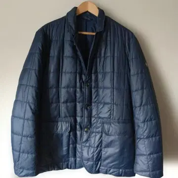 Victorinox 퀼팅 자켓 네이비 XL