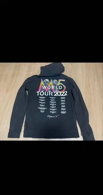 마룬5 Maroon5 2022 후드티