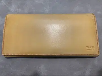 TAKEO KIKUCHI 장지갑 가죽