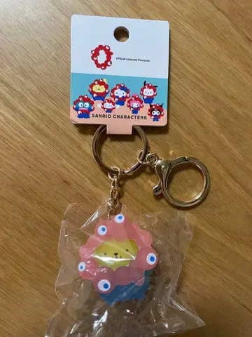 먀쿠먀쿠 변신 마스코트 폼폼푸딩 클리어 컬러 키링